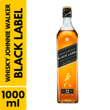 Whisky Johnnie Walker Black Label (1000ml)