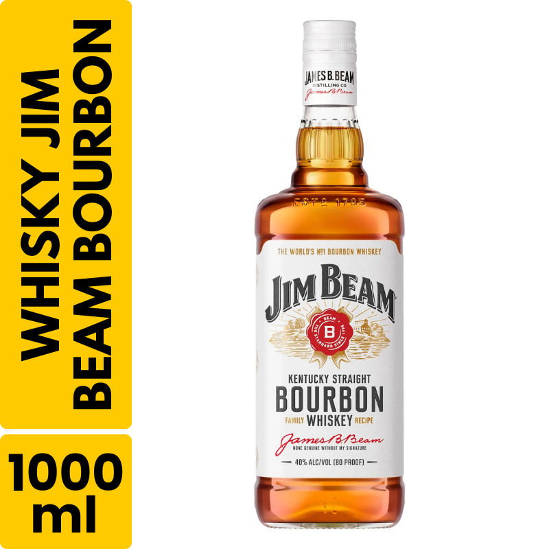 Whisky Jim Beam Bourbon (1000ml)