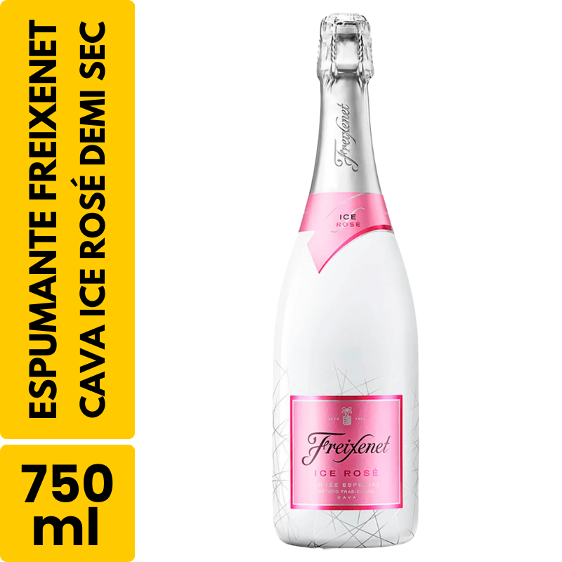 Espumante Cava Freixenet Ice Rosé Demi Sec (750ml)