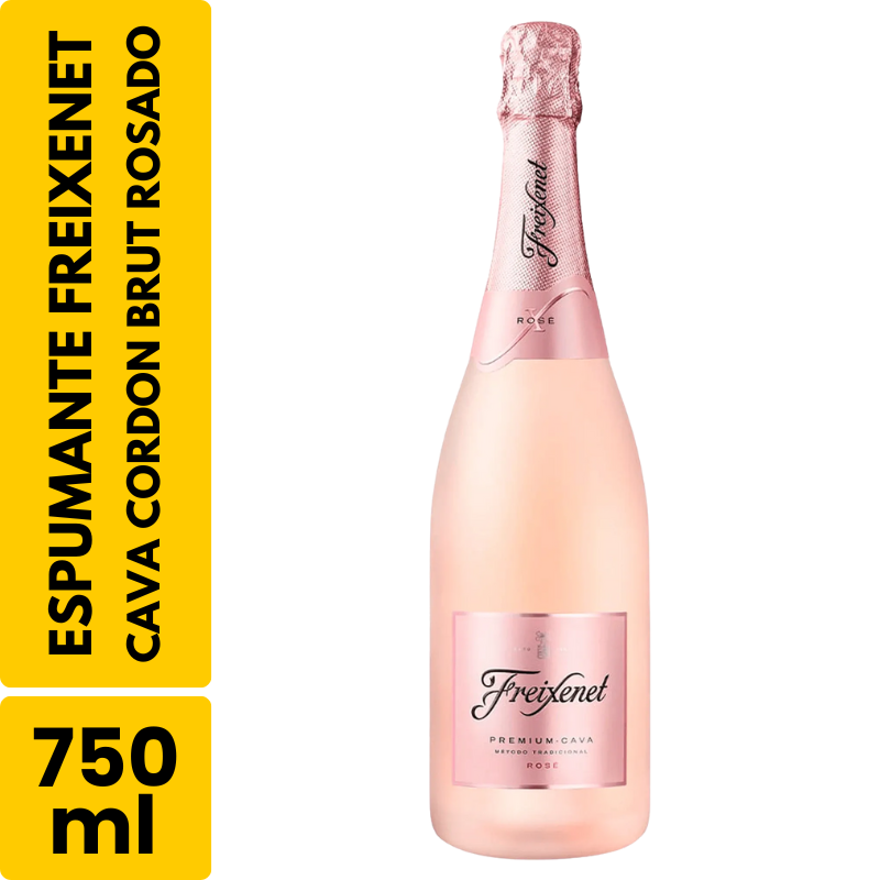 Espumante Cava Freixenet Cordon Brut Rosado (750ml)