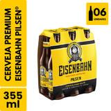 Cerveja Eisenbahn Long Neck (355ml) - Pack com 6