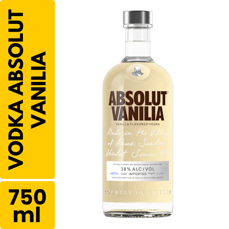 Vodka Absolut Vanilia (750ml)