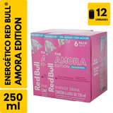 Energético Red Bull Amora Edition (250ml) - Pack com 12