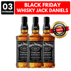 [ATACADO] 3x Whisky Jack Daniels Sabores (1000ml)