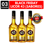 [ATACADO] 3x Licor 43 (Sabores) (700ml)