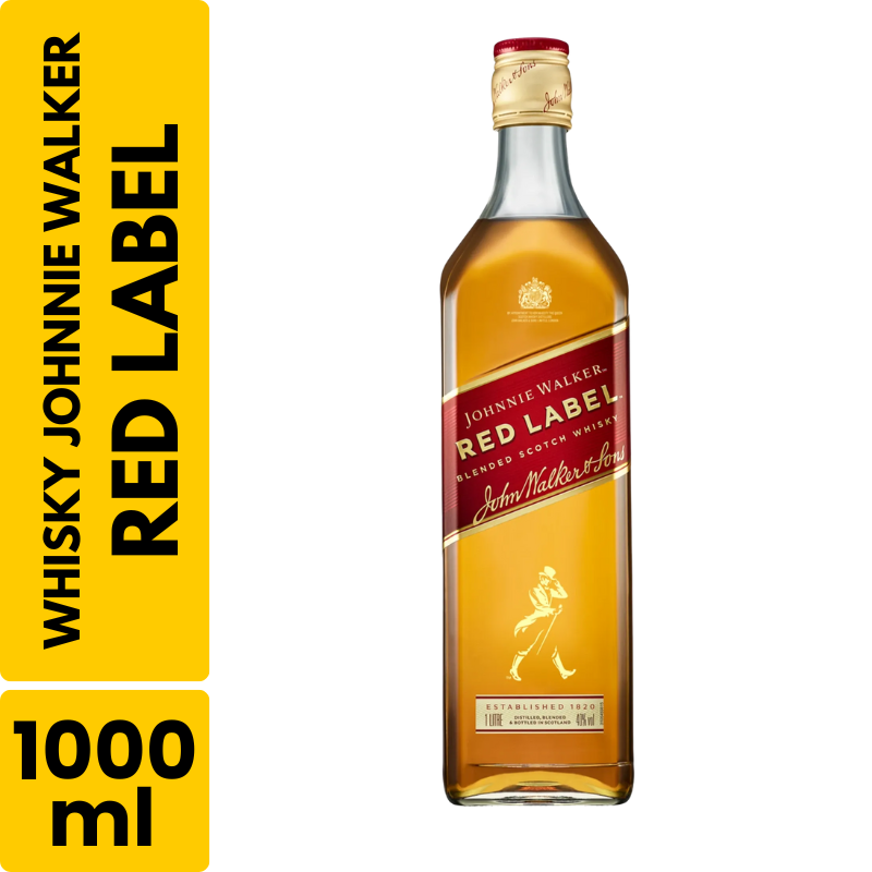 Whisky Johnnie Walker Red Label (1000ml)