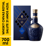 Whisky Chivas Royal Salute 21 Anos Azul (700ml)