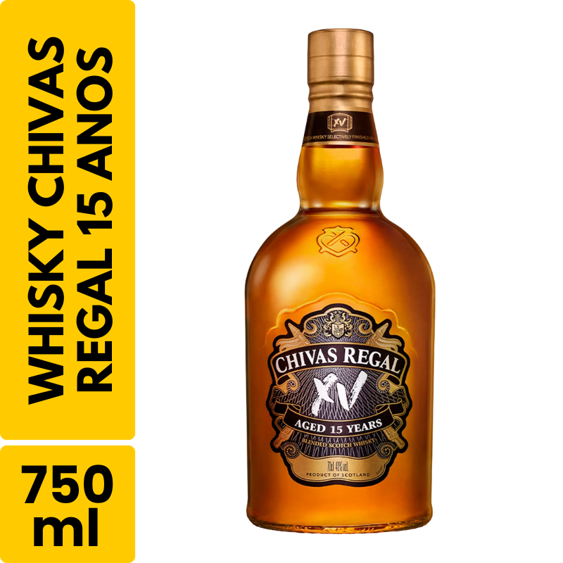 Whisky Chivas Regal 15 Anos (750ml)