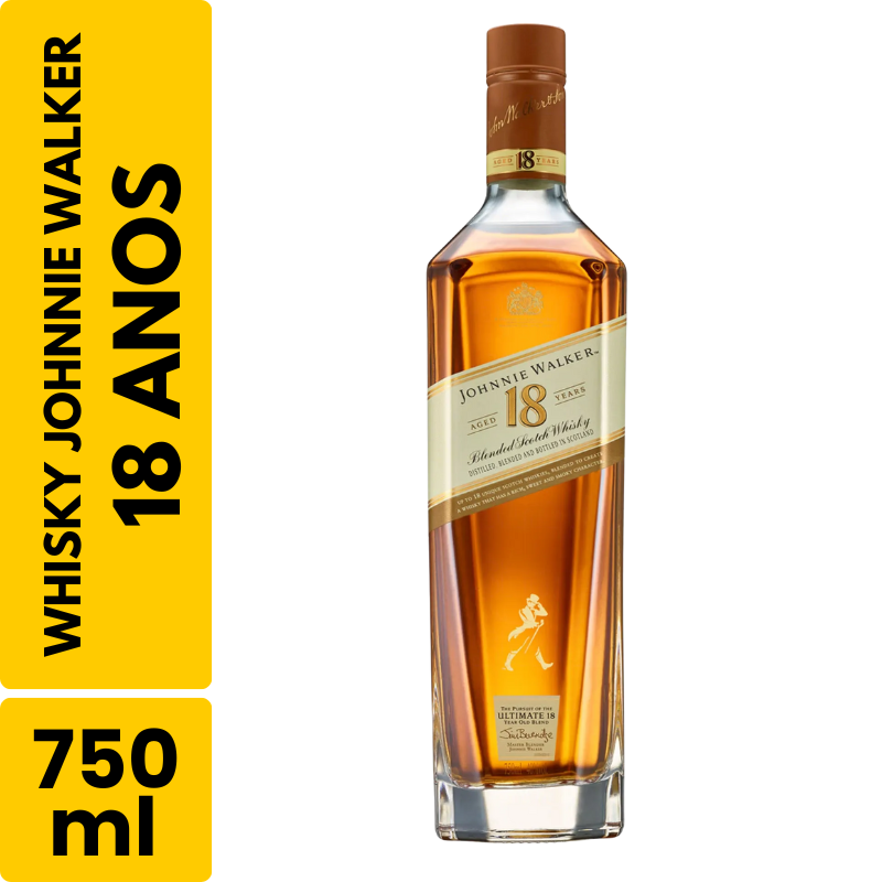 Whisky Johnnie Walker 18 Anos (750ml)