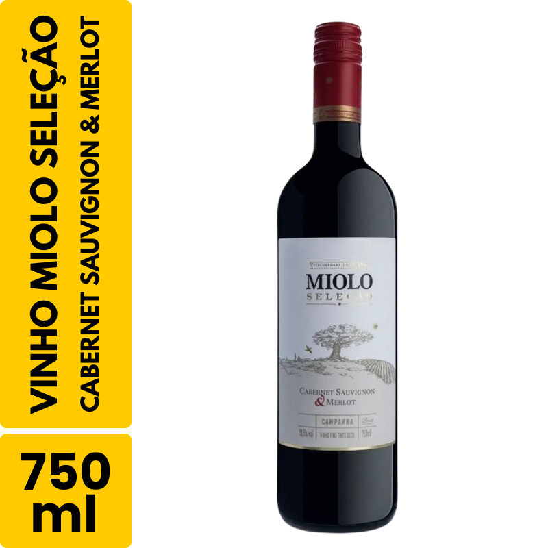 Vinho Miolo Seleção Cabernet Sauvignon & Merlot (750ml)