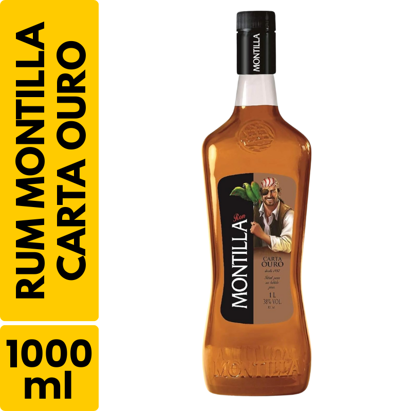 Rum Montilla Carta Ouro (1000ml)