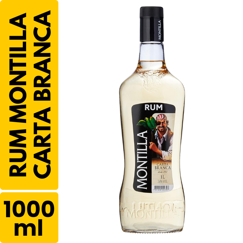 Rum Montilla Carta Branca (1000ml)