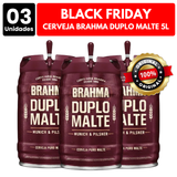 [ATACADO] 3x Cerveja Brahma Duplo Malte (5000ml)