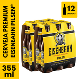 Cerveja Eisenbahn Long Neck (355ml) - Pack com 12