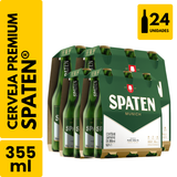 Cerveja Spaten Puro Malte Long Neck (355ml) - Pack com 24