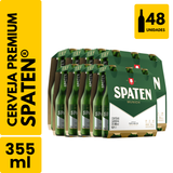 Cerveja Spaten Puro Malte Long Neck (355ml) - Pack com 48