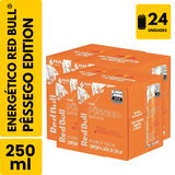 Energético Red Bull Pêssego Edition (250ml) - Pack com 24