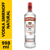 Vodka Smirnoff Natural (998ml)